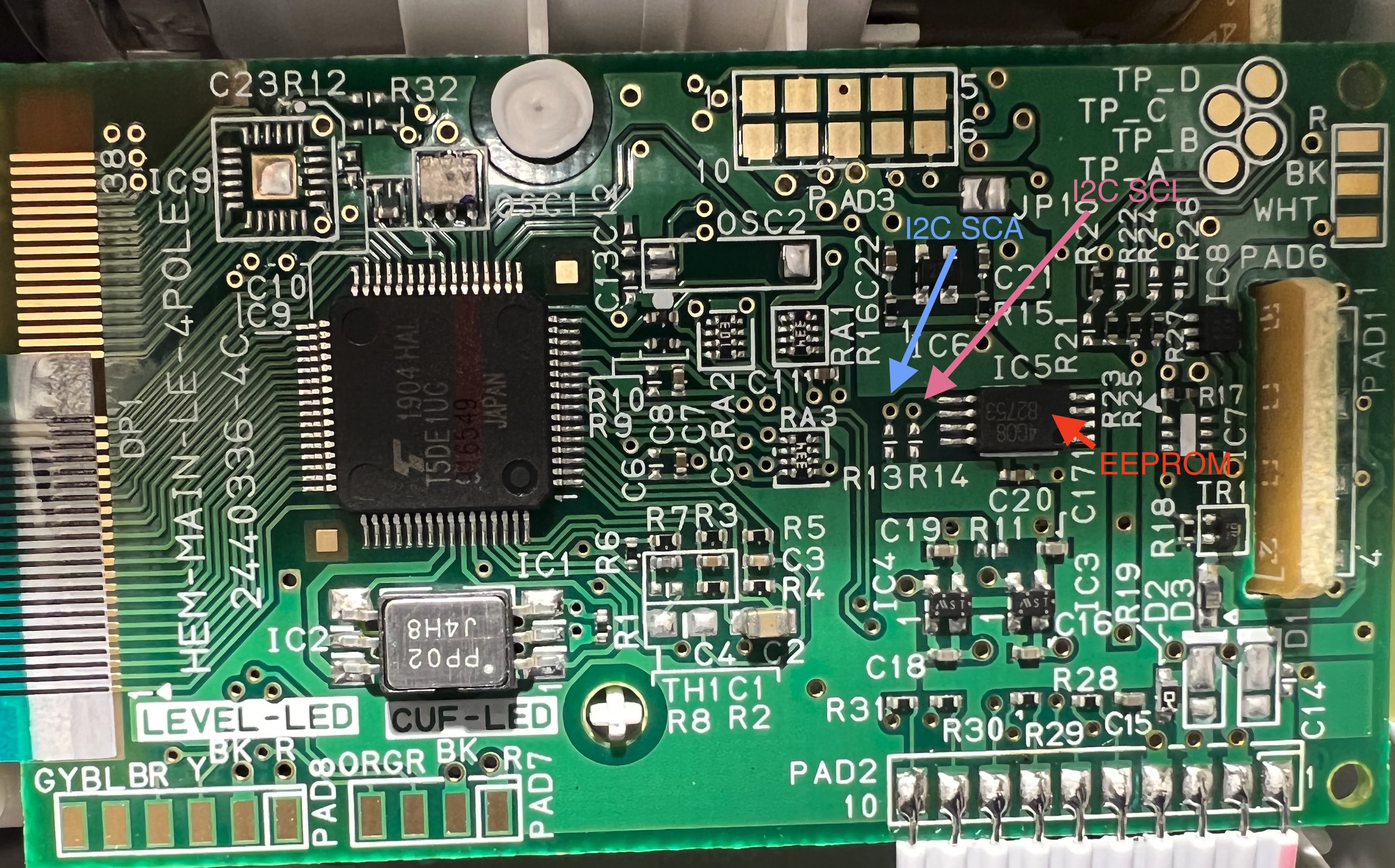 Omron BP170N PCB